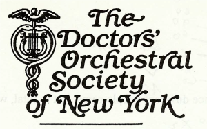 Doctors' Orchestral Society of New York Logo